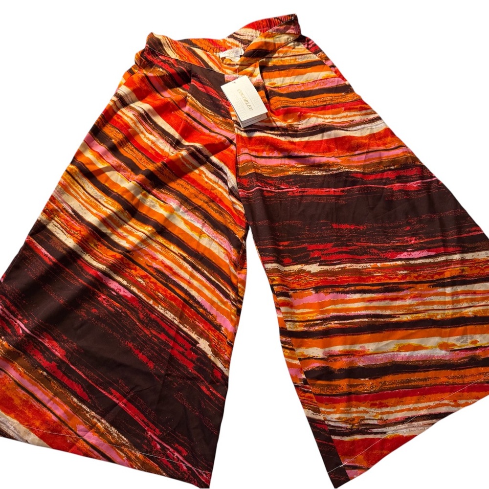 Cocobleu Vibrant Striped Pants